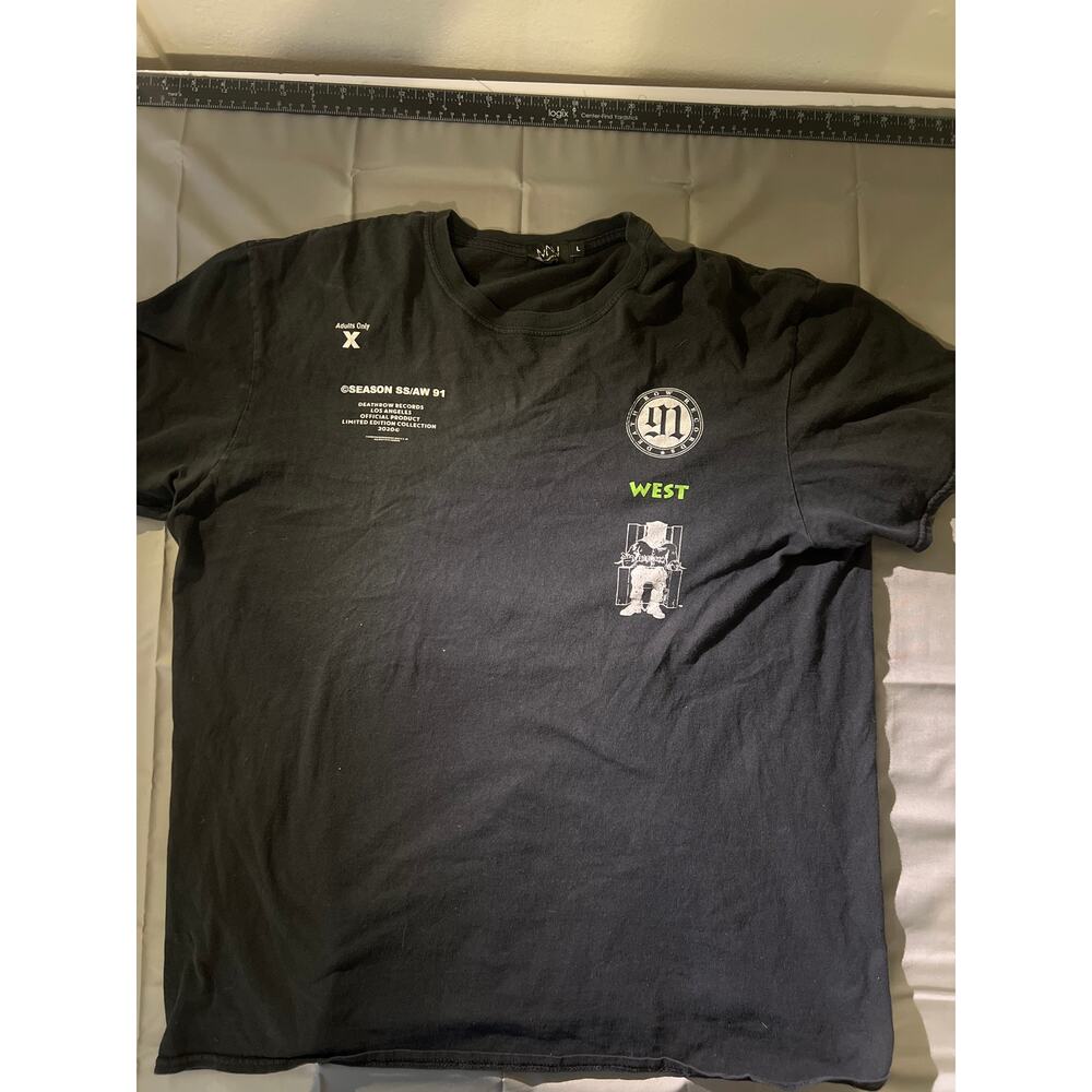 Death Row Records "Adults Only" Limited Edition T-Shirt, size L